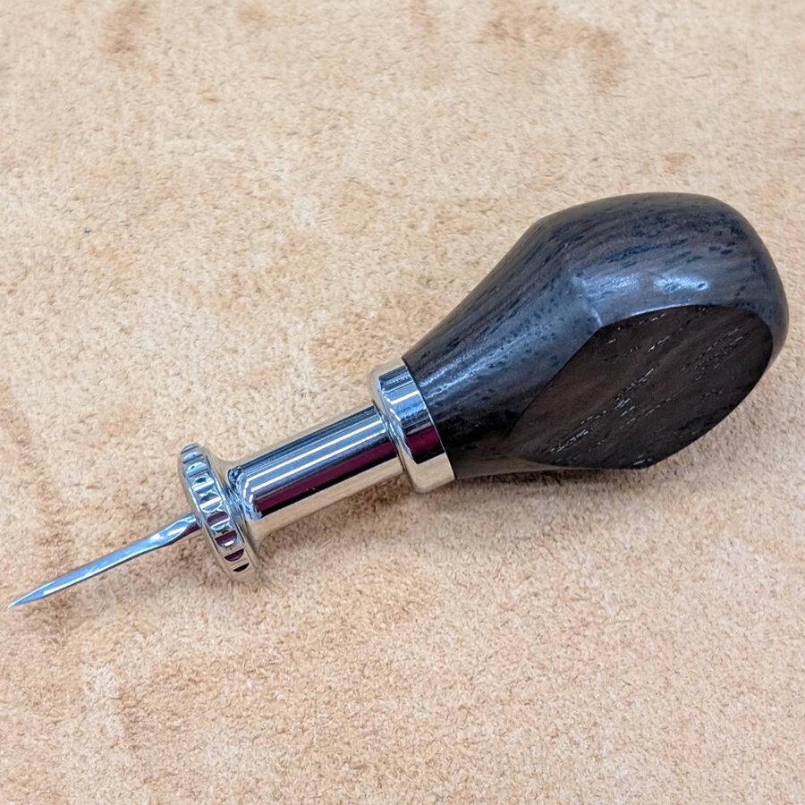 【YorkShine】ブレード交換式菱ギリ 全長84mm【送料無料】 [レザークラフトぱれっと] レザークラフト工具 手縫い用工具