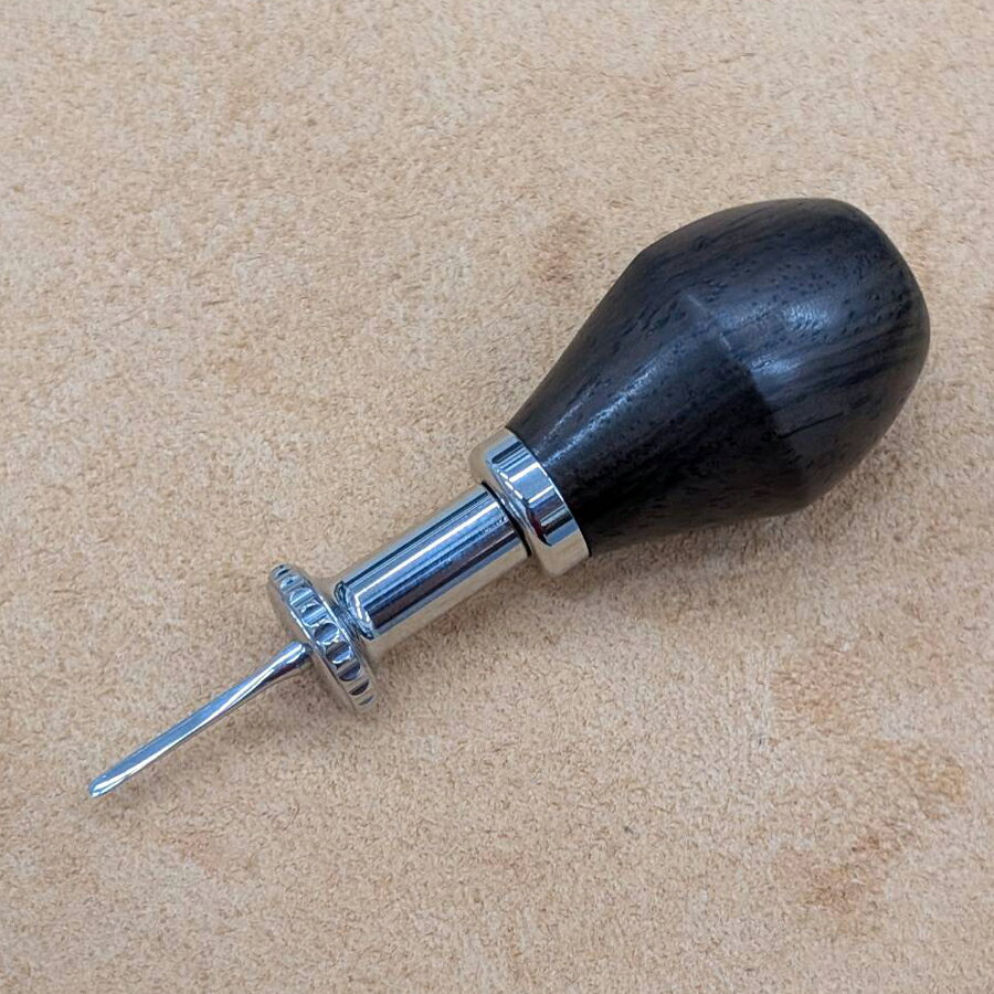 【YorkShine】ブレード交換式ヨーロッパ菱ギリ 1.8mm幅/2.0mm幅【送料無料】 [レザークラフトぱれっと] レザークラフト工具 手縫い用工具