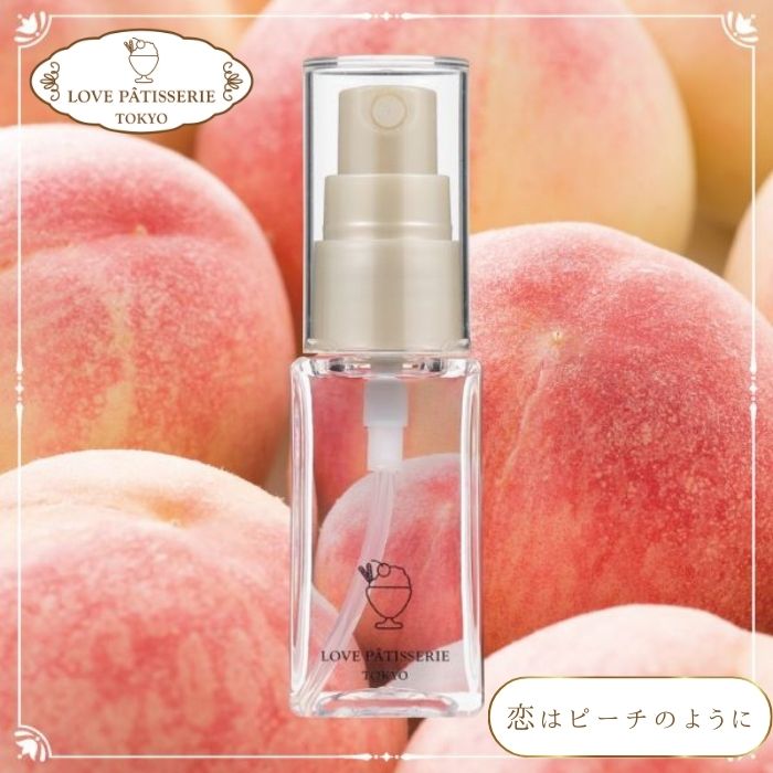 LC ラブパティスリー スイーツ ボディミスト 恋はピーチのように 30ml （ 日本製 フレグランスミスト ボディスプレー…