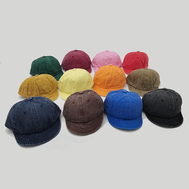 キッズ キャップ 折りたたみ UVカット 日よけ 風 シンプル 全コットン 水洗い ソフ...