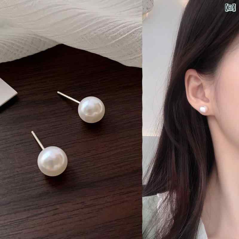 LCE楽天市場店のサングラス　紫外線 ピアス 淡水パール シルバー シンプル かわいい 小さめ スタッド 低刺激 高級感 軽量 普段使い おしゃれ アクセサリー ミニ フェミニン キュート デイリー フォーマル 両耳用 ポストピアス 金属アレルギー対応 肌に優しい 結婚式 パーティー オフィス｜アングル3
