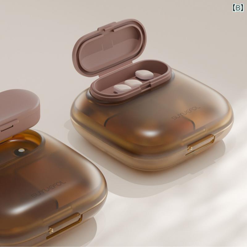 ピルケース 薬箱 携帯用 小型 ミニ コンパクト 薬入れ 薬整理ケース 薬収納ボックス サプリメントケース 健康補助食品ケース 旅行用品 飲み忘れ防止 薬ケース 仕切り付き 便利グッズ 分装容器 薬保管 薬持ち運び 錠剤ケース 錠剤収納 飲み薬 持ち歩き lcera111-10103304 LCE楽天市場店 サンプル画像3