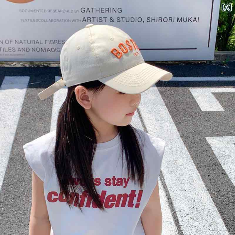 Other - 日よけ 帽子 キッズ 子供の アヒルの 舌の 帽子の 女の子 夏の 薄手 タイプの 男の子 日焼け防止 紫外線 防止の 日よけの 野球帽
