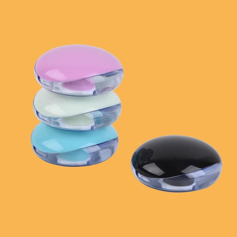 ・素材: プラスチック・用途: コンタクトレンズ・スタイル: 丸型コンタクトレンズケース・カラー: ブルー,ピンク,ブラック,ホワイト,グリーン,イエロー