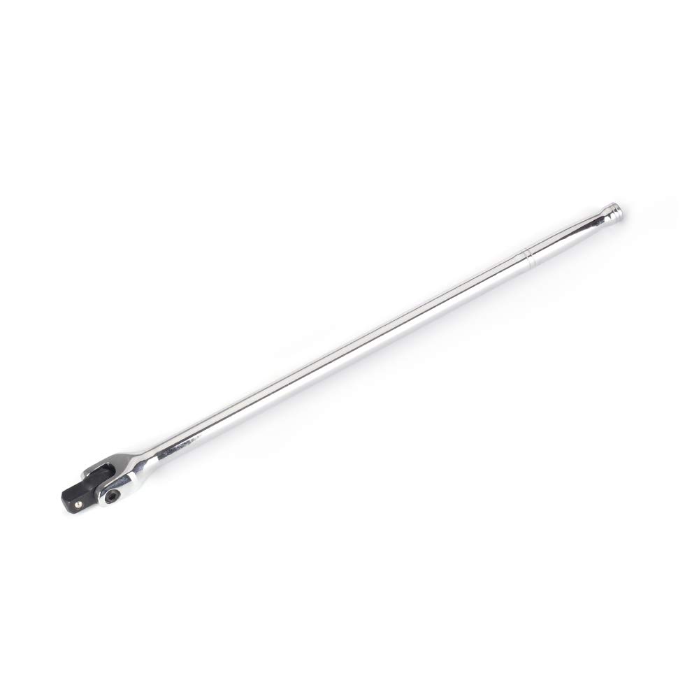 Rakuten - ロングスピンナーハンドル ホイールレンチ 差込角 12.7mm 460mm 180°可動 メッキ仕上げ タイヤ交換 プーリーボルト脱着 工具