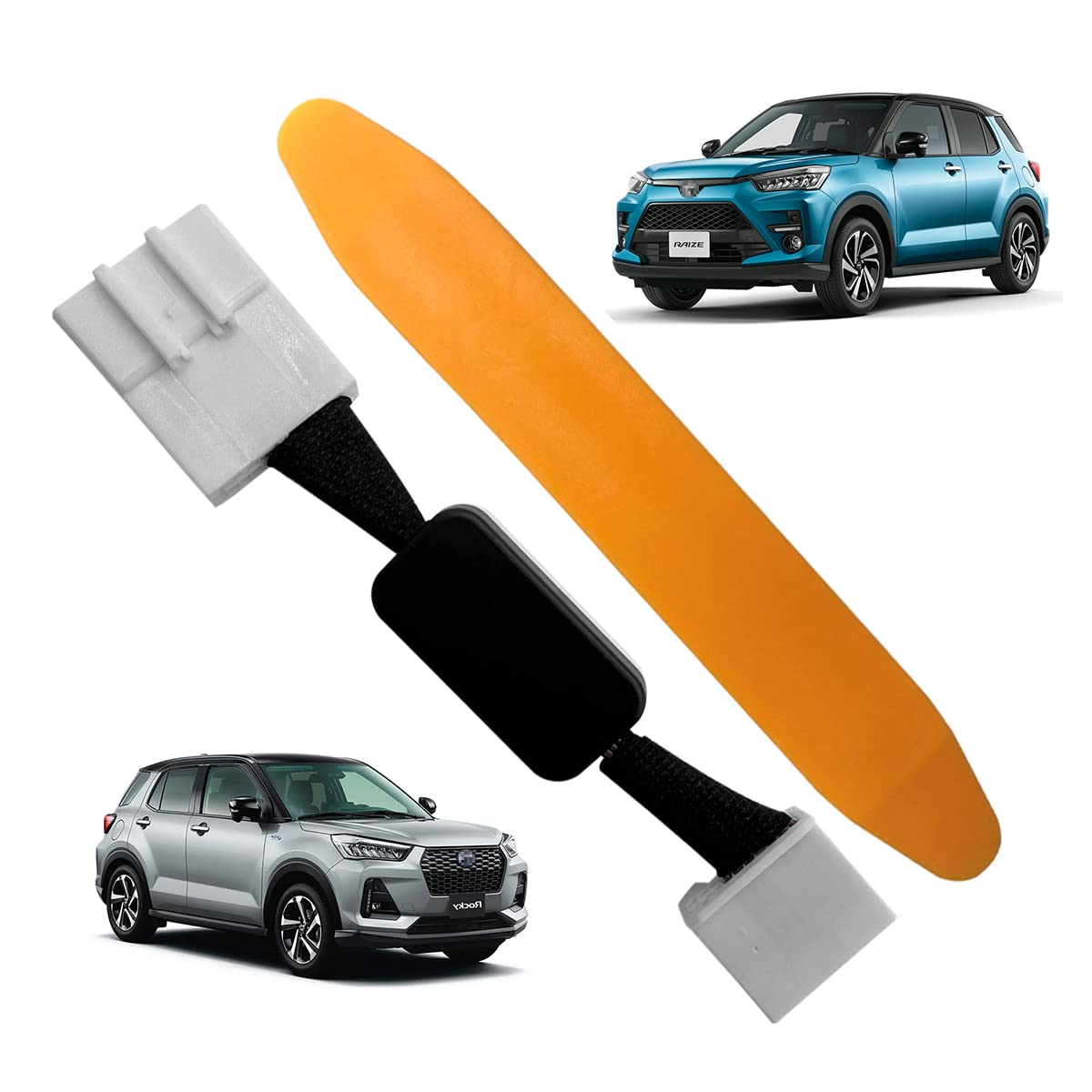 Rakuten - アイドリングストップキャンセラー ダイハツロッキー(A200A/A210A/A201A 令和1.11〜)対応ライズ(A200S/A210S/A201S 令和1.11〜)適用 アイドリングストップ自動オフキット 完全カプラーオン
