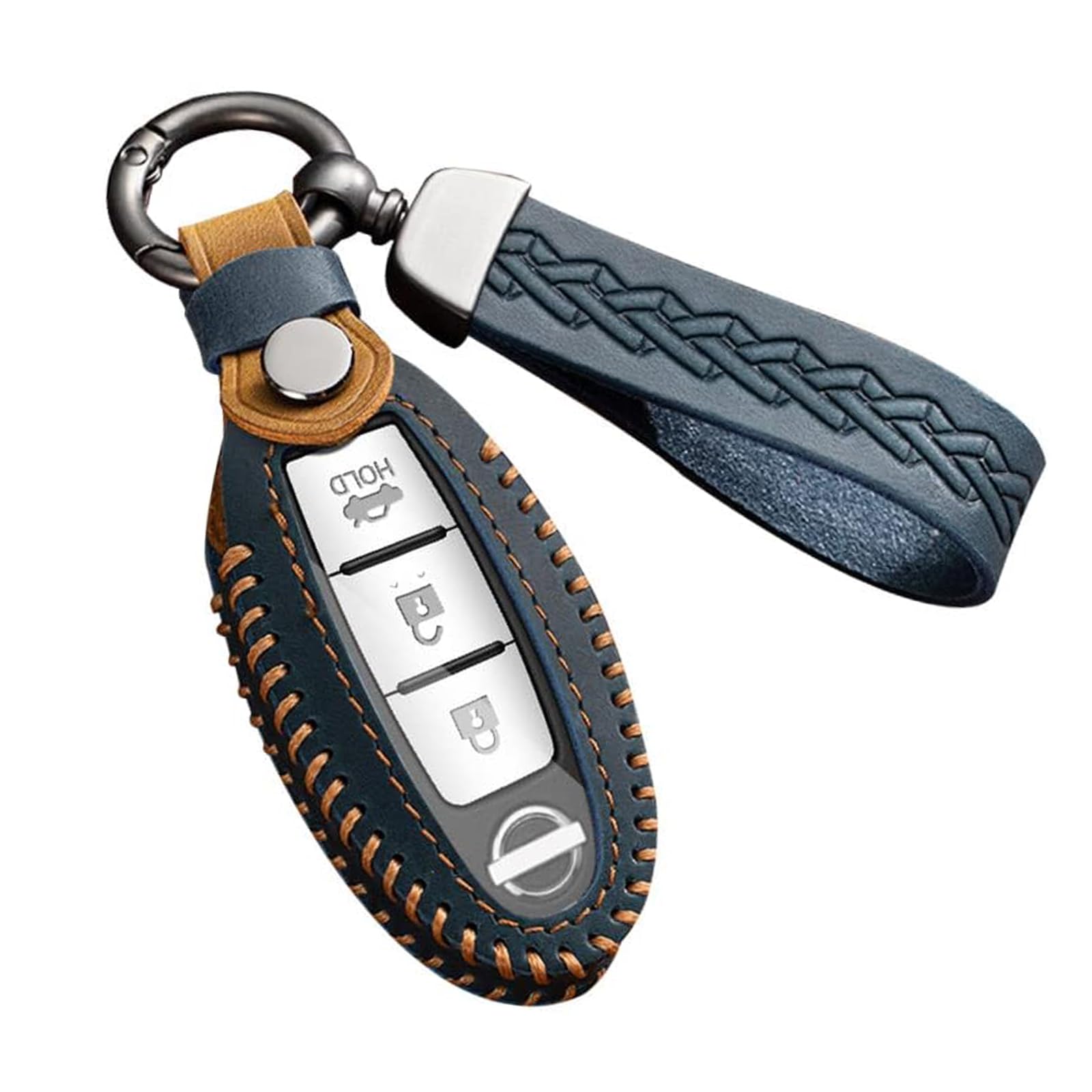 適合 日産 キーケース キーカバー キーホルダー キックス P15系 ノートE13/デイズ/キューブ/マーチ/ジューク/NV350/ウイングロード/エクストレイル eKクロス/ワゴン デリカミニ（2セット）