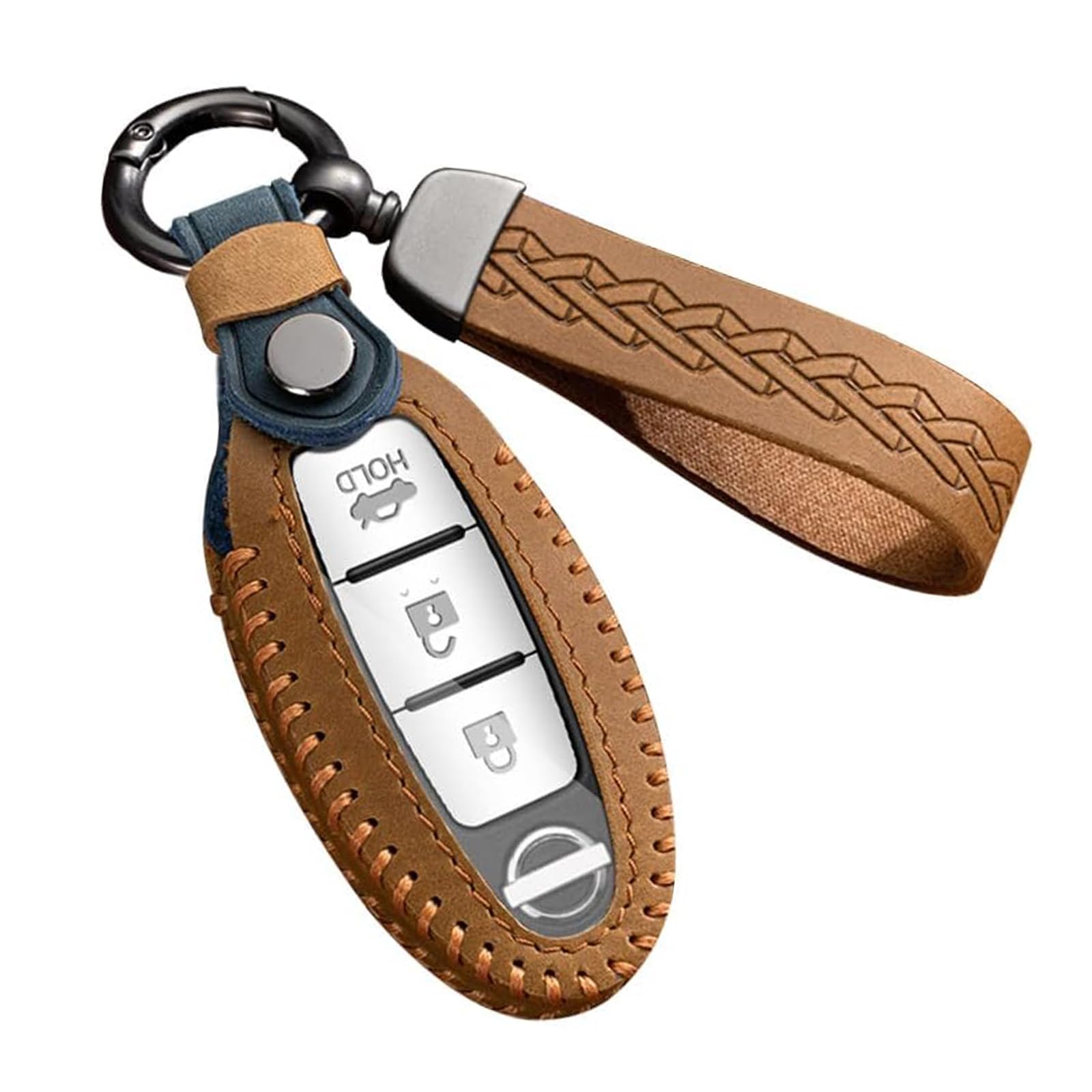 適合 日産 キーケース キーカバー キーホルダー キックス P15系 ノートE13/デイズ/キューブ/マーチ/ジューク/NV350/ウイングロード/エクストレイル eKクロス/ワゴン デリカミニ（2セット）