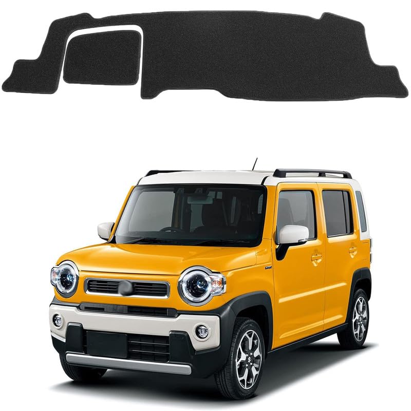 スズキ ハスラー 2代目 MR52S MR92S専用 ダッシュボードマット 日焼け防止 UVカット パーツ HUSTLER 2020年1月〜現行 日焼け止め ダッシュボード保護マット 内装パーツ インテリアアクセサリー フランネル素材 1Pセット