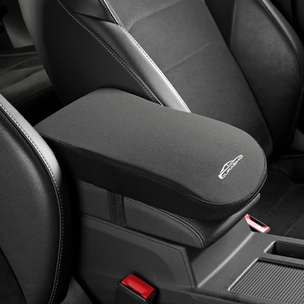高品質アップグレード 車用アームレスト 車肘置き コンソールボックスパッド スッキリ 通気性 耐用 便..