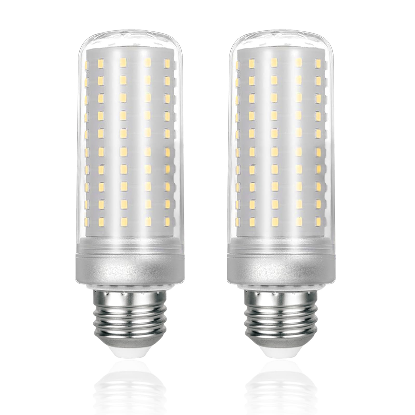 Rakuten - 【適格請求書発行可】2個入 LED電球 E26口金 200W形相当 3000lm LEDコーンライト トウモロコシ型 ガレージライト 3000K電球色相当 200W白熱電球/蛍光灯/水銀灯/水銀ランプ相当 超高輝度 省エネ 長寿命 全方向 広配光 駐車場の外灯 車庫 工場 レストラン ダイニング 倉