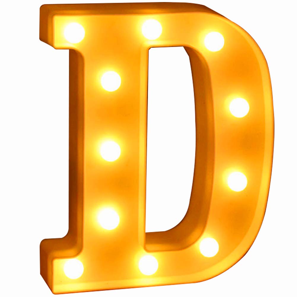 マーキーライト LEDライト 英字や数字の形 乾電池式 イニシャルライト 飾り アルファベット イベント ..