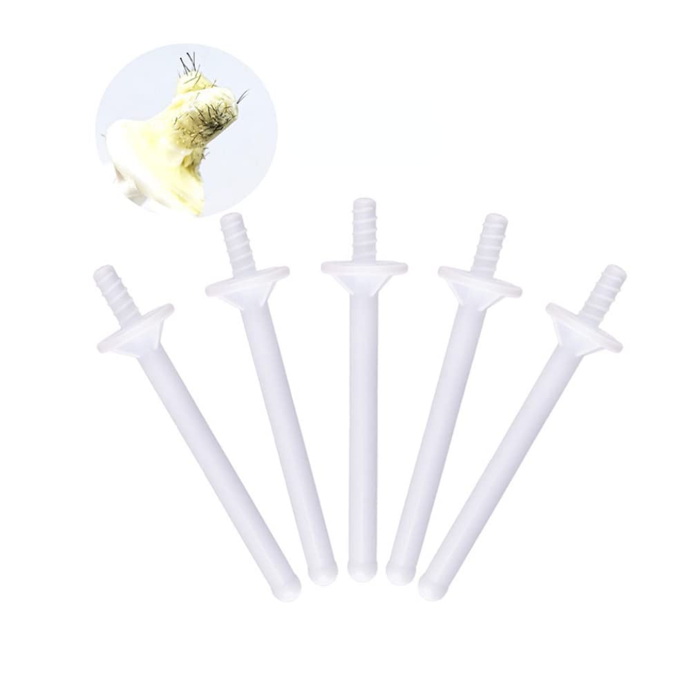 鼻毛ワックス スティック 鼻毛スティック ブラジリアンワックス 男性 鼻毛脱毛 使い捨ての脱毛用ワンド 100個入り