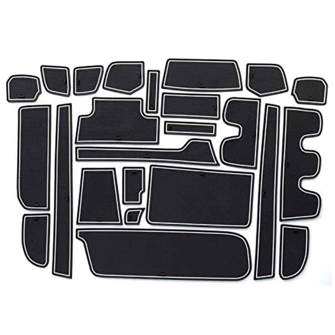 新型ステップワゴン RP型 RP1~RP5 専用 ドアポケットマット 2015-2022 Step wgn 内装パーツ ラバーマッ..