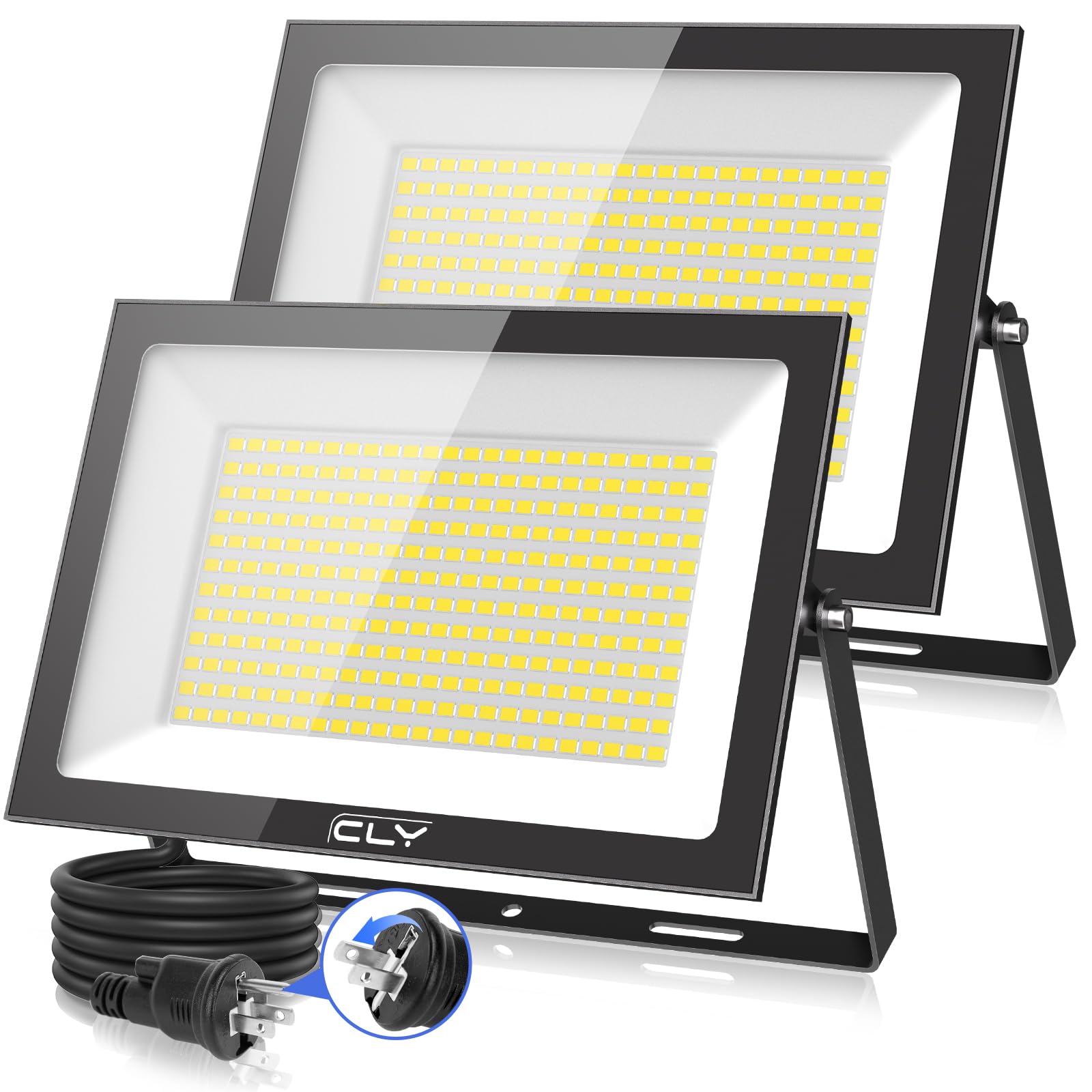 投光器 屋外 LED 作業灯 150W 昼光色 IP66防水6500K 20000LM 1500W相当 ワークライト 集魚灯 看板灯 フ..