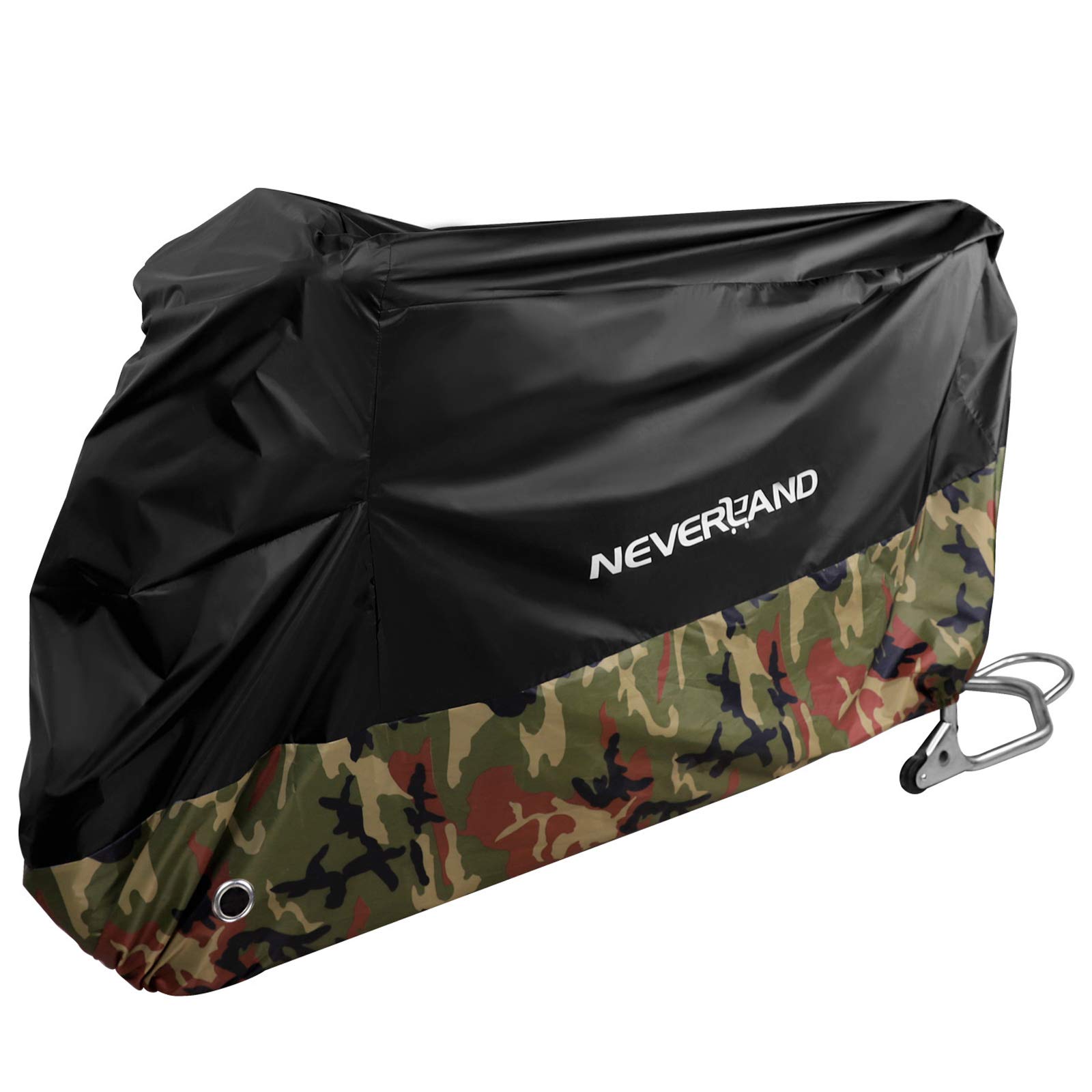 バイクカバー 車体カバー 丈夫 厚手 190T オックス生地 撥水 防雪 丈夫 UVカット 風飛び防止 前ロック穴有り 盗難防止 風飛び防止 耐久..