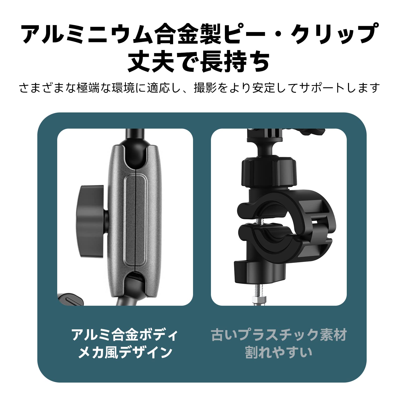 GoPro �� �����ץޥ���� ����ߥ˥������� 360���ž �ޥ��å������� ���Х��ߥ����� �ѥ��ץ����� �����ѡ������� �����ץ� Max Hero Insta360 DJI Action 2/���󥰥��󥺥�ե�å���/��������󥫥��/�ߥ顼�쥹�����/�ǥ����륫�����б�