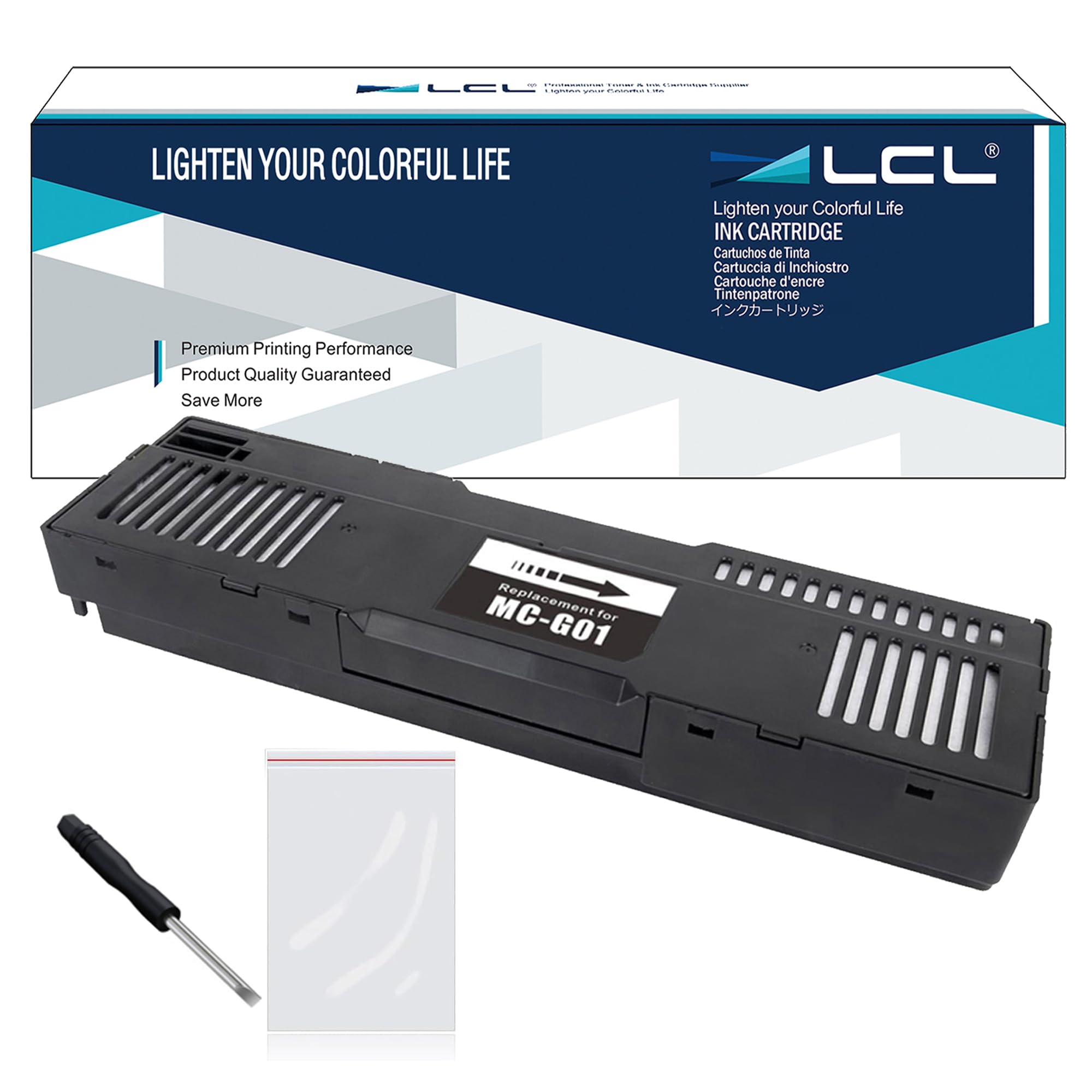 LCL Canon用 キャノン用 MC-G01 互換メンテナンスカートリッジ (1パック) 対応機種：GX5030 GX6030 GX7030