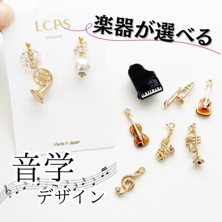 楽器ピアス音楽ピアスイヤリング吹奏...