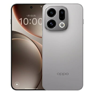 OPPO Find X9 16GB+512GB SIMフリー [チタニウムグレー]（楽天・らいぶshop）