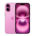 【送料無料・在庫あり】【アップル版・未開封】Apple(日本) iPhone 16 128GB 【ピンク】 Free Simフリー 未アクティペーション