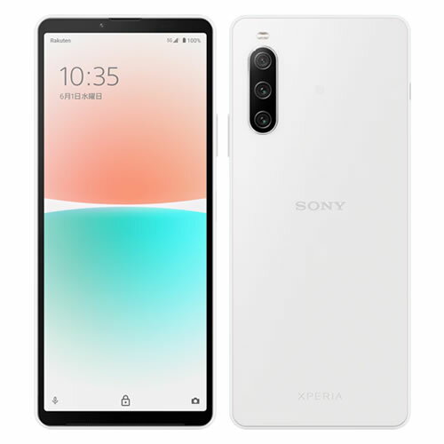 【在庫あり・送料無料】Xperia 10 IV XQ-CC44 楽天版 [ホワイト] SIMロック解除済 白ロム