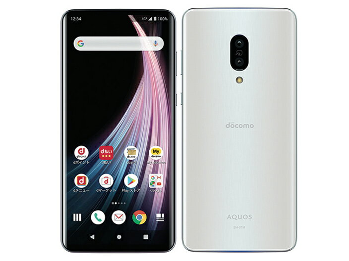 AQUOS zero2 SH-01M [ミスティホワイト] SIMロック解除済 白ロム docomo 2019年冬春モデル