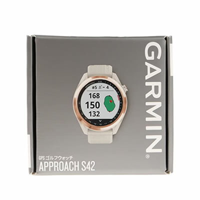 ゴルフ用GPS 【在庫あり・送料無料】GARMIN ガーミン Approach S42 [Light Sand/Rose Gold] ゴルフ用GPSナビ