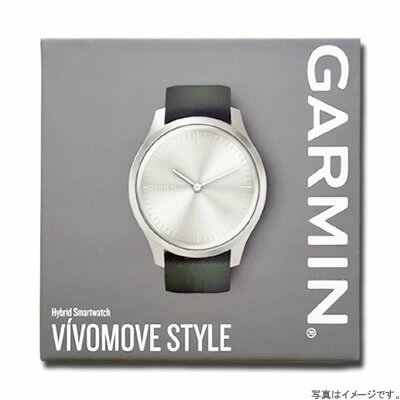 【お得・新品・送料無料・即納】GARMIN ガーミン vivomove Style 010-02240-71 [Moss Green/Silver] ※外箱傷あり（倉庫移動中に箱傷み）