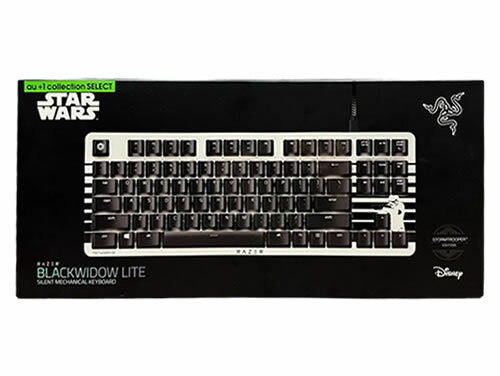 【新品 送料無料 在庫あり】Razer BlackWidow Lite - Stormtrooper Edition メカニカルキーボード STARWARS 静音オレンジ軸 テンキーレス 英語US配列