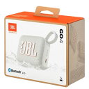 【送料無料・在庫あり】JBL GO4 Bluetoothスピーカー USB C充電/IP67防塵防水/アプリ対応/パッシブラジエーター搭載/ポータブル/ホワイト/ JBLGO4WHT