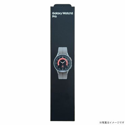 【送料無料・在庫あり】Samsung（サムスン）Galaxy Watch5 Pro SM-R920NZKAXJP [ブラックチタニウム]　..