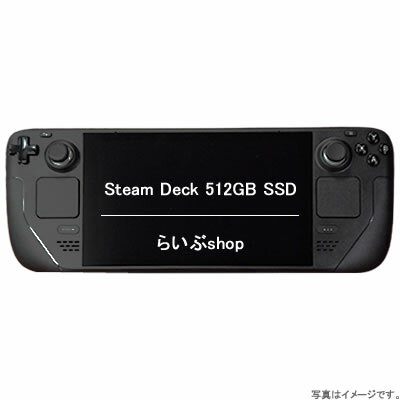 【送料無料・在庫あり・即納】Steam Deck 512GB SSD ｜512GB NVMe SSD｜最速ストレージ｜プレミアム防眩エッチングガラス｜限定キャリングケース付き｜限定Steamコミュニティプロフィールバンドル｜限定仮想キーボードテーマ