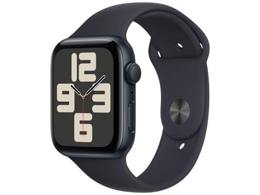 【新品・在庫あり・送料無料】Apple Watch SE 第2世代 GPSモデル 44mm MRE93J/A [ミッドナイトスポーツバンド M/L]