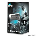 【在庫あり・送料無料】Cardo(カルド) バイク用インカム PACKTALK EDGE パックトーク エッジ ブラック 【PT200001】
