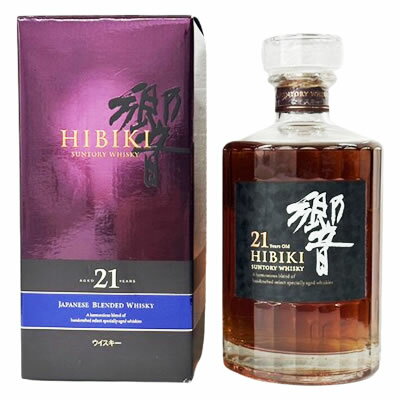 【東京都内配送限定・即納・旧 Package】サントリーウイスキー 響 21年 700ml瓶|アルコール度数43%