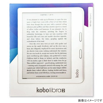 【新品・未開封品・在庫あり】 Kobo 7インチ電子書籍 Libra 2 ホワイト N418-KJ-WH-S-EP｜32GB｜ メーカー保証対象外