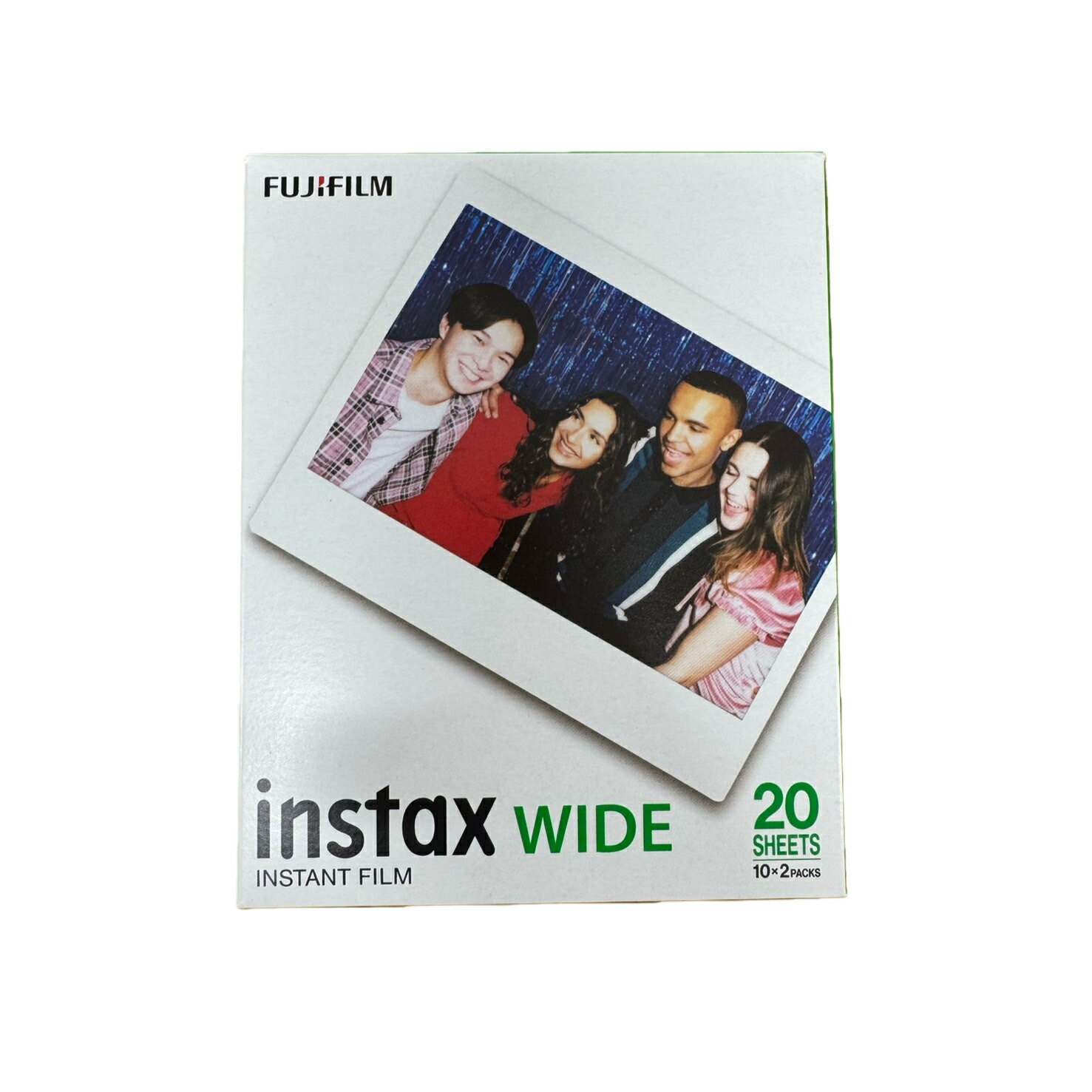 FUJIFILM インスタントカラーフィルム instax WIDE 2パック（10枚入×2）