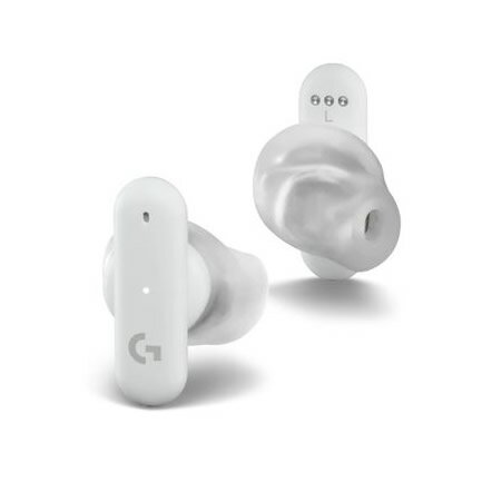 【お得・新品・送料無料・即納】Logicool ワイヤレスゲーミングイヤホン GHS-FITSWH [ホワイト] ※倉庫からの移動中に箱傷みあり※ 【外箱傷あり】