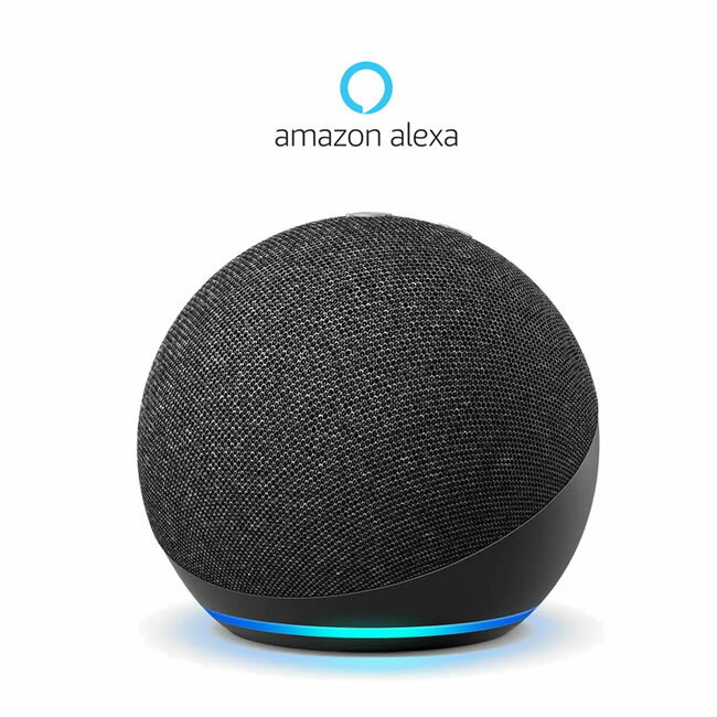 【お得・新品・送料無料・即納】Echo Dot (エコードット) 第4世代 - 時計表示機能無しスマートスピーカー with Alexa、チャコール アレクサ※外箱傷あり（倉庫移動中に箱傷み）