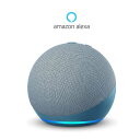 【在庫あり・送料無料】Echo Dot (エコードット) 第4世代 - 時計表示機能無しスマートスピーカー with Alexa、トワイライトブルー アレクサ･･･