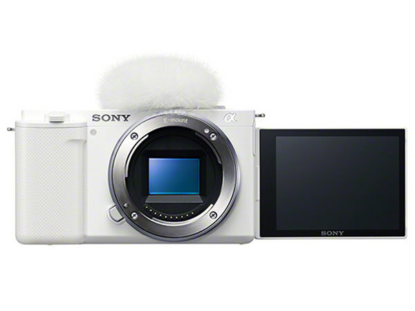 ソニー 【お得・新品・送料無料・即納】SONY VLOGCAM ZV-E10 ボディ [ホワイト] ※外箱傷あり（倉庫移動中に箱傷み）