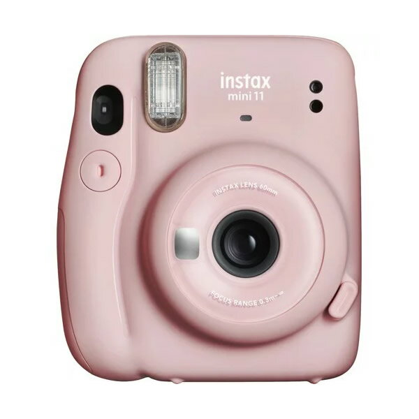 【新品 在庫あり 送料無料】FUJI FILM INSTAX MINI 11 ブラッシュピンク インスタントカメラ チェキ