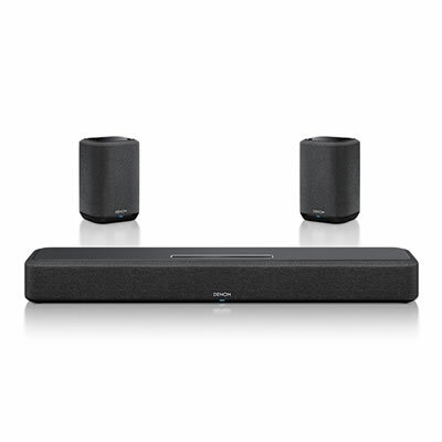 【送料無料・在庫あり】DENON(デノン) Home Sound Bar 550 SET-B デノン ワイヤレスサラウンドシステム