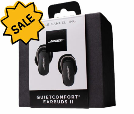 Bose ワイヤレスイヤホン 【SALE価格！・即納・在庫あり・送料無料】BOSE 完全ワイヤレスイヤホン QUIETCOMFORT EARBUDS II Triple Black