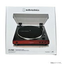 【新品・送料無料・在庫あり】audio-technica フルオートターンテーブル AT-LP60X RD