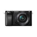 【在庫あり・送料無料】SONY ソニー α6100 ILCE-6100 パワーズームレンズキット [ブラック]