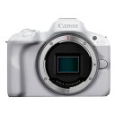 CANON デジタル一眼カメラ EOS R50 ボディ ホワイト