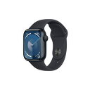 【新品・送料無料】Apple Watch Series 9 GPSモデル 41mm MR8X3J/A [ミッドナイトスポーツバンド M/L]