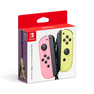 【送料無料・在庫あり】任天堂 Nintendo Switch Joy-Con (L)パステルピンク/(R)パステルイエロー 任天堂 HAC-A-JAVAF